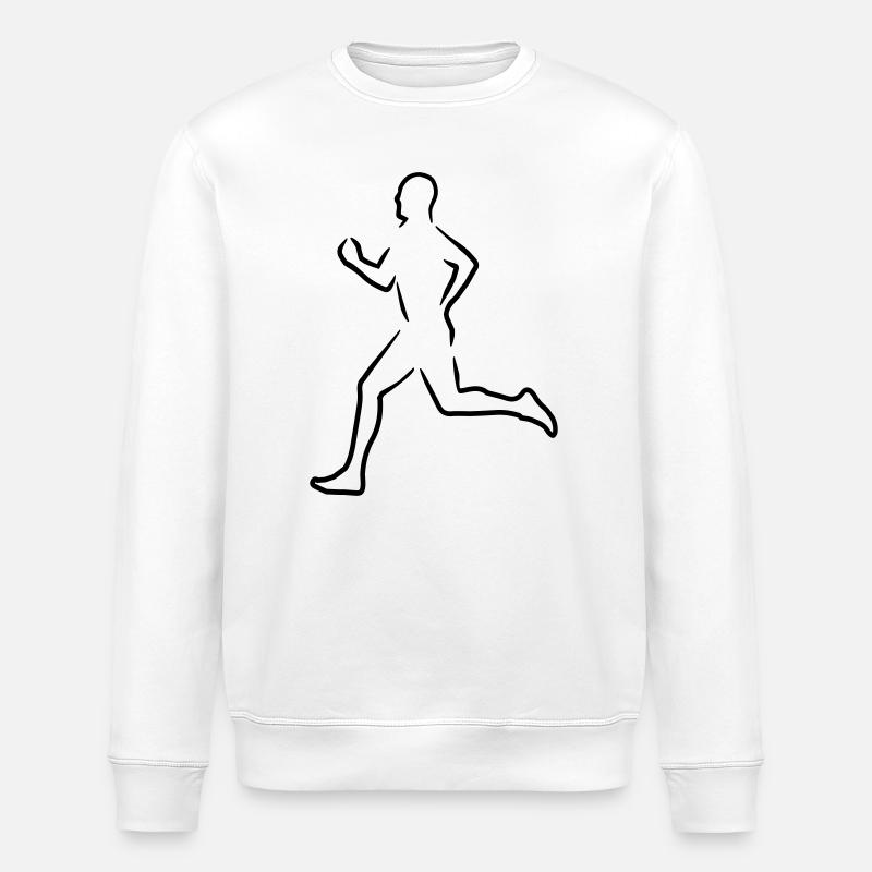 6061912 121582003 Laeufer - Stanley/Stella ROLLER Unisex Organic Sweatshirt - white