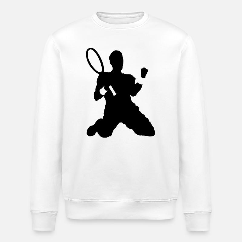 Tennis - Stanley/Stella Unisex Bio-Sweatshirt ROLLER - Weiß