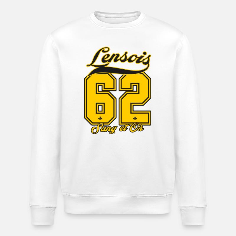 62 Lensois - Sweat bio ROLLER Stanley/Stella Unisexe - blanc