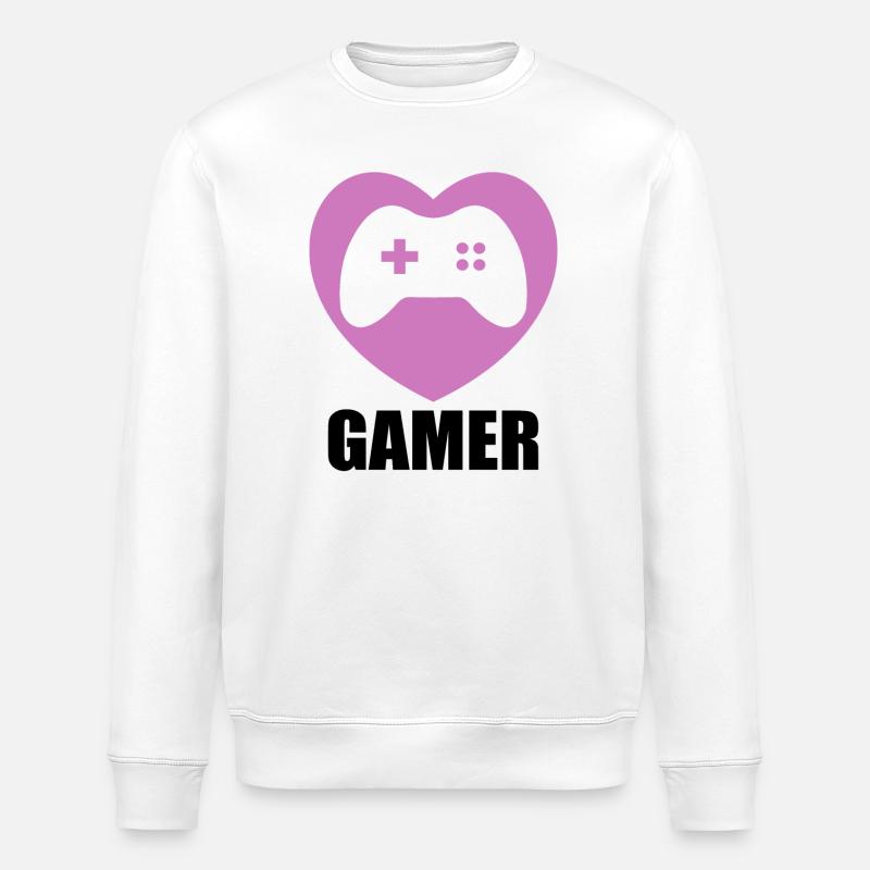 Spieler - Stanley/Stella Unisex Bio-Sweatshirt ROLLER - Weiß