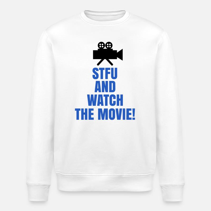 Cinéma Streaming Déclaration Caméra - Sweat bio ROLLER Stanley/Stella Unisexe - blanc