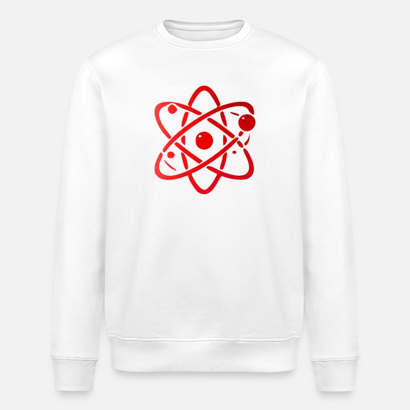 Conception d’illustration de modèle atomique - Sweat bio ROLLER Stanley/Stella Unisexe - blanc