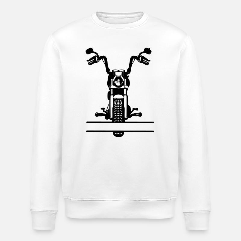 Motorsport-Chopper - Stanley/Stella Unisex Bio-Sweatshirt ROLLER - Weiß