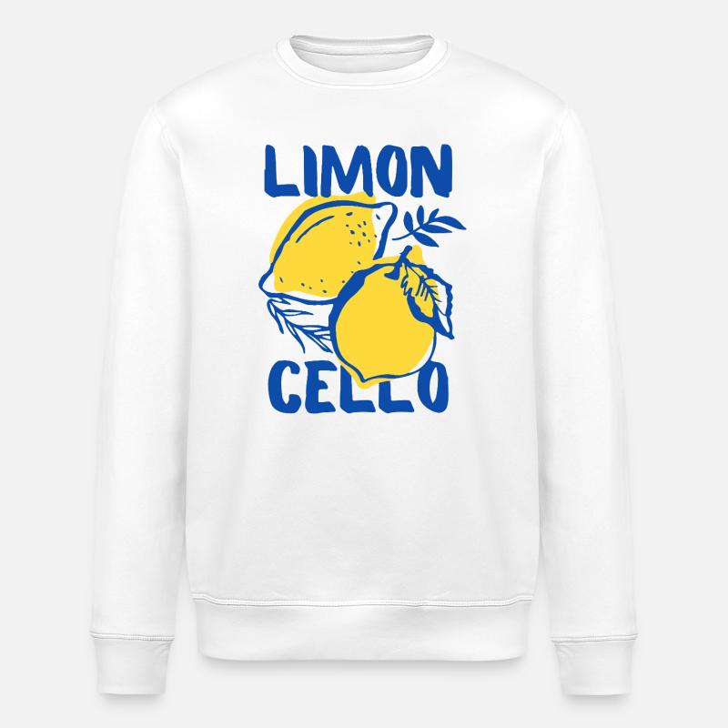 Limoncello - Sweat bio ROLLER Stanley/Stella Unisexe - blanc
