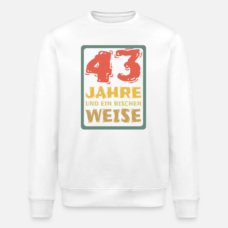 43 - Stanley/Stella Unisex Bio-Sweatshirt ROLLER - Weiß