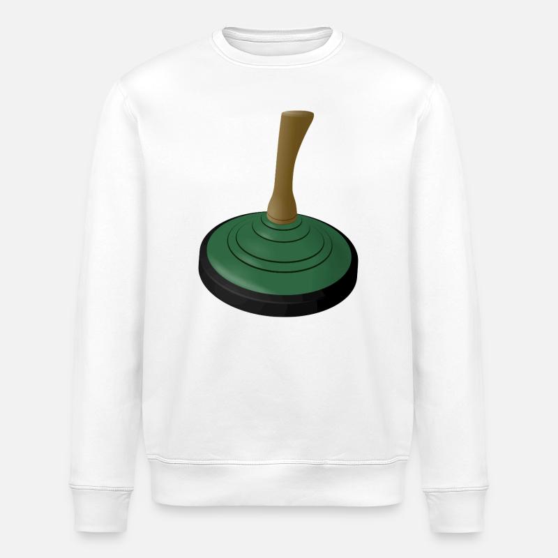 2025-EISSTOCK-grun - Stanley/Stella Unisex Bio-Sweatshirt ROLLER - Weiß