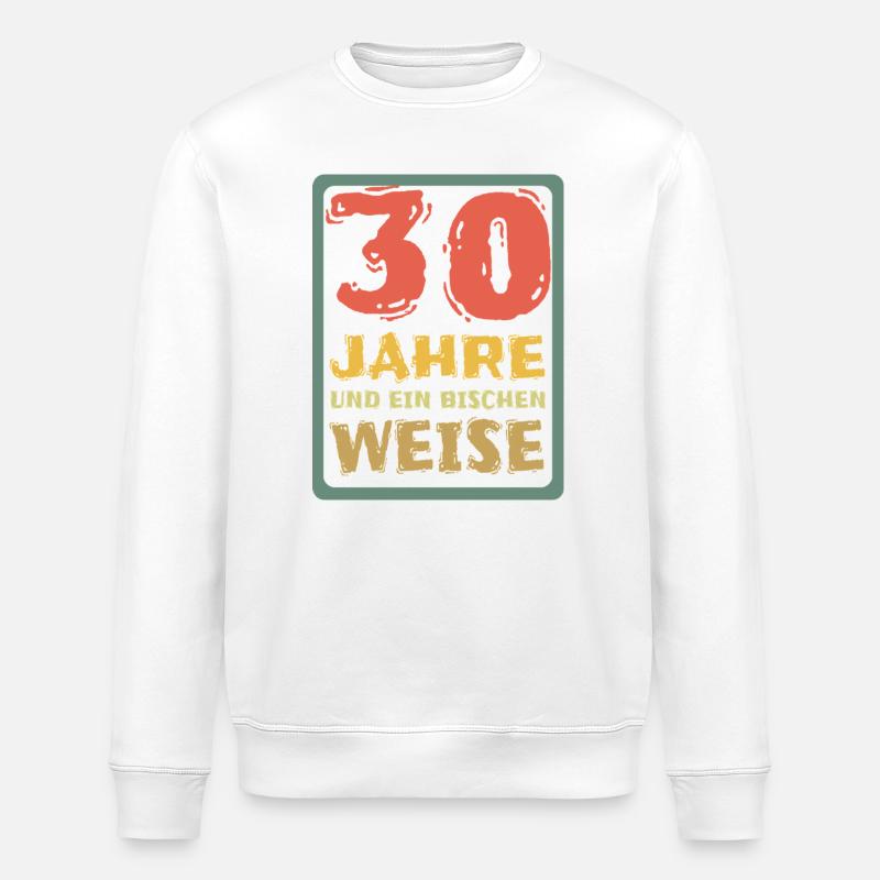 30 - Stanley/Stella Unisex Bio-Sweatshirt ROLLER - Weiß