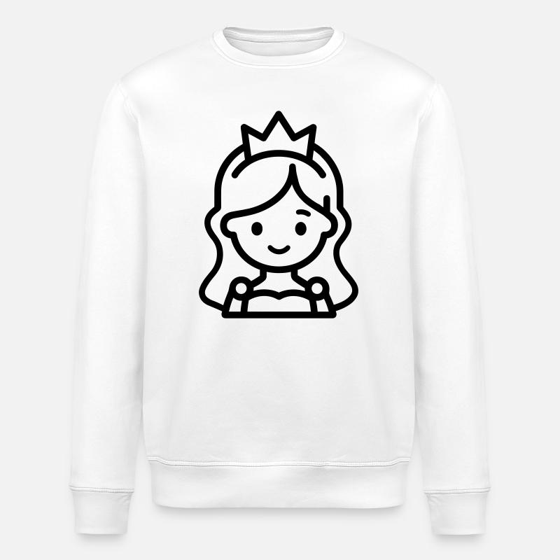 princesse - Sweat bio ROLLER Stanley/Stella Unisexe - blanc