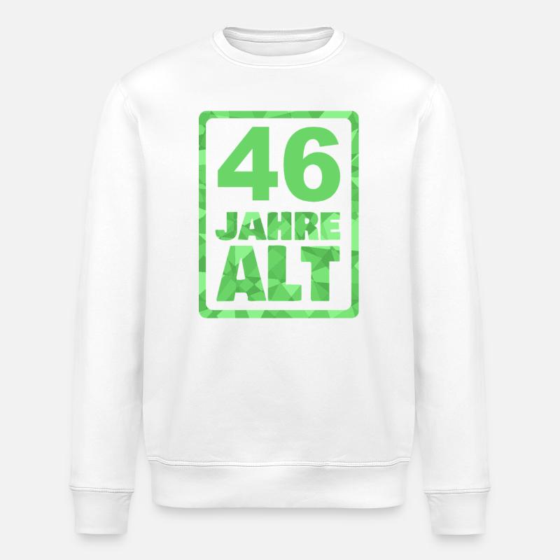 Âge 46 - Sweat bio ROLLER Stanley/Stella Unisexe - blanc