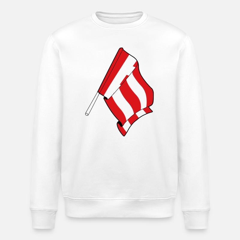 Stolz auf Eindhoven - Stanley/Stella Unisex Bio-Sweatshirt ROLLER - Weiß