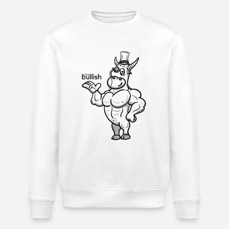 forte hausse - Sweat bio ROLLER Stanley/Stella Unisexe - blanc