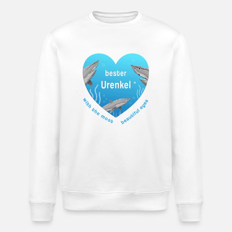 bester Urenkel - Stanley/Stella Unisex Bio-Sweatshirt ROLLER - Weiß