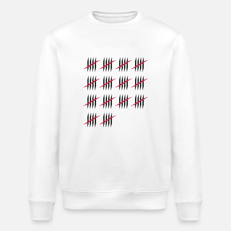 70 - Stanley/Stella ROLLER Unisex Organic Sweatshirt - white