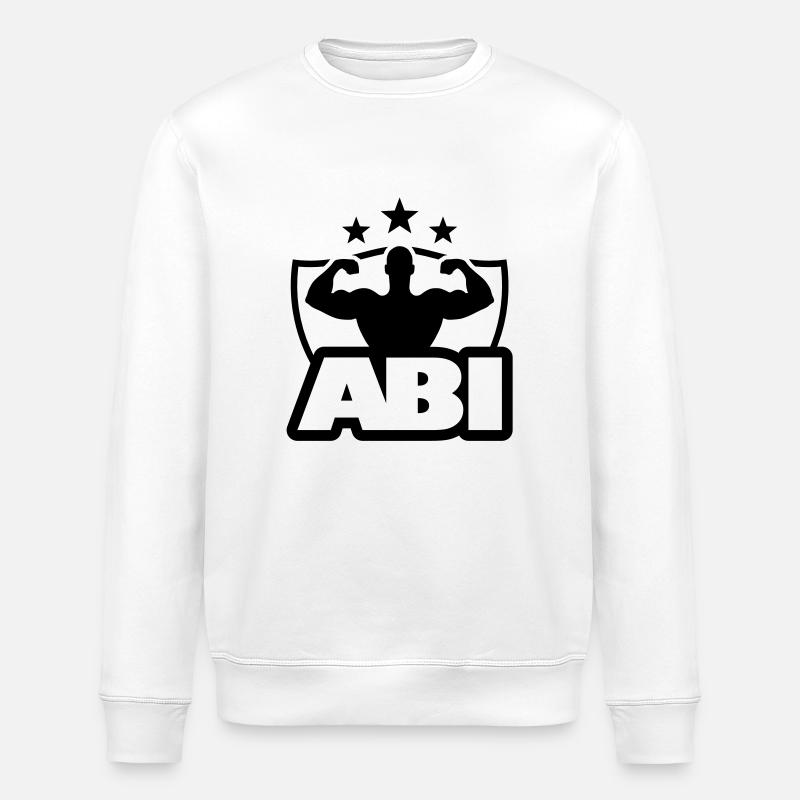 ABI - Stanley/Stella Unisex Bio-Sweatshirt ROLLER - Weiß