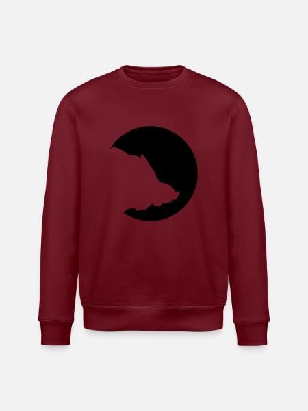 Boar Moon - Stanley/Stella Unisex Bio-Sweatshirt ROLLER - Weiß