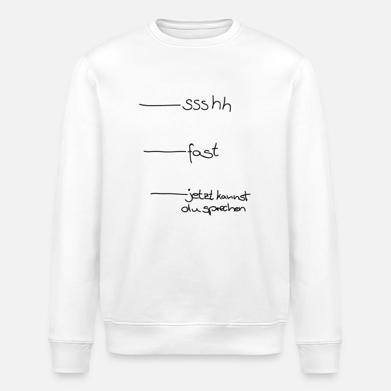 Morgenmuffel - Stanley/Stella Unisex Bio-Sweatshirt ROLLER - Weiß
