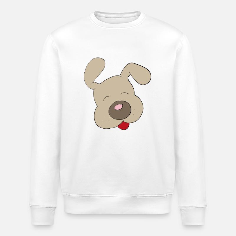 chien - Sweat bio ROLLER Stanley/Stella Unisexe - blanc