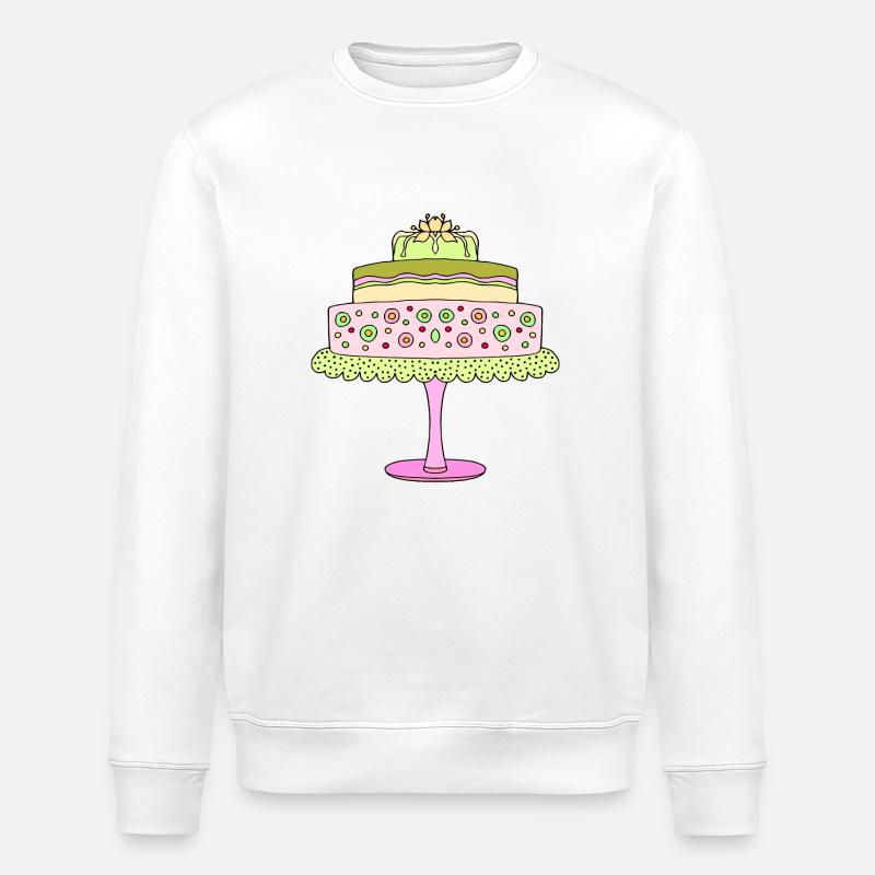 Gâteau - Sweat bio ROLLER Stanley/Stella Unisexe - blanc