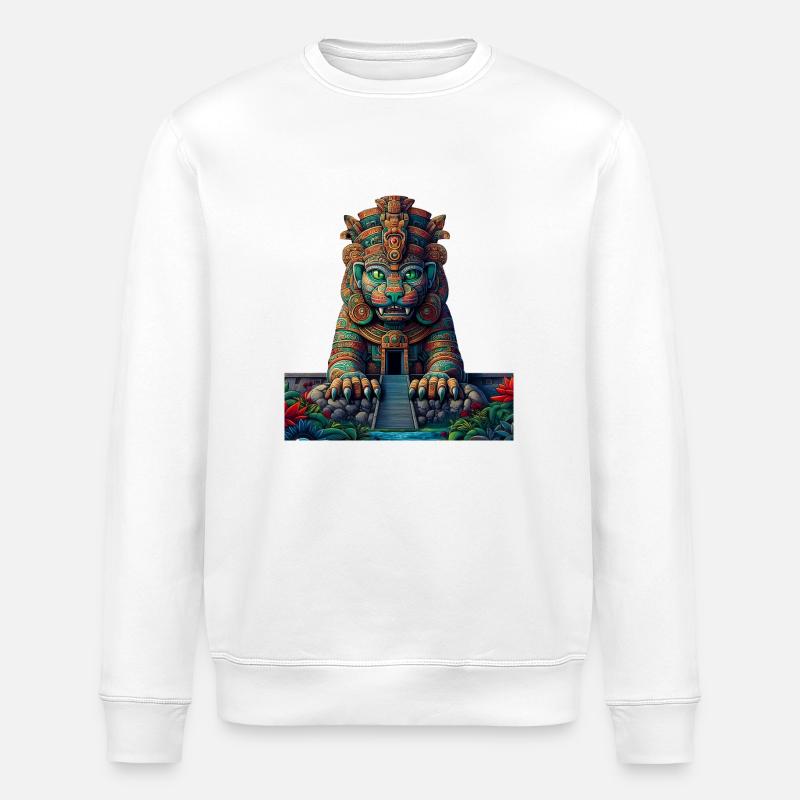 Temple B'alam - Sweat bio ROLLER Stanley/Stella Unisexe - blanc
