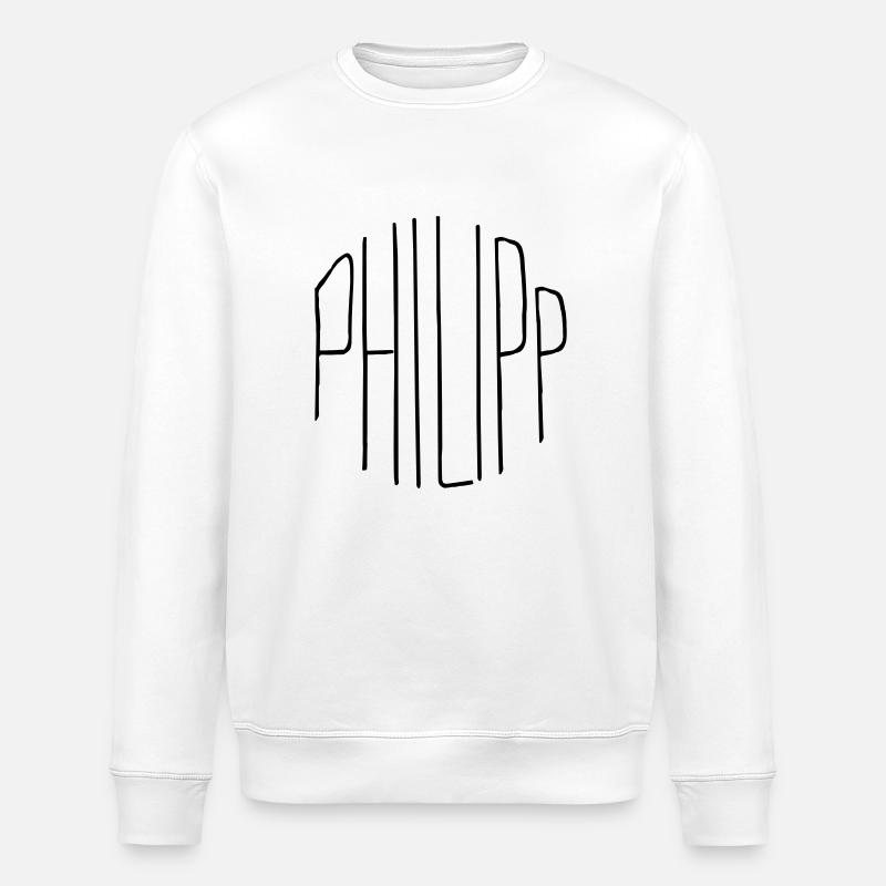 Philipp - Stanley/Stella ROLLER Unisex Organic Sweatshirt - white