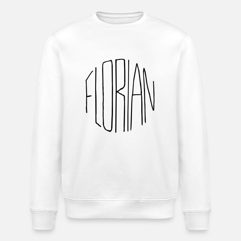 Florian - Stanley/Stella ROLLER Unisex Organic Sweatshirt - white