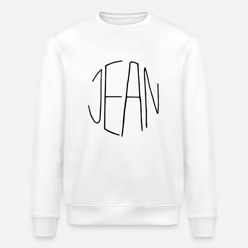 Jean - Stanley/Stella ROLLER Unisex Organic Sweatshirt - white
