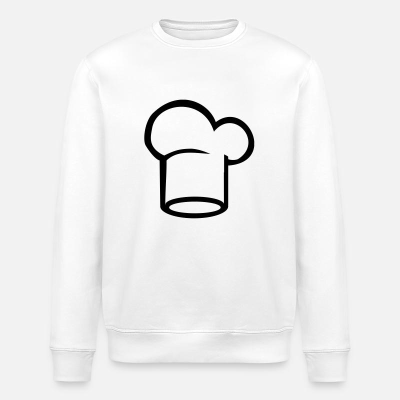 Cuisinier - Sweat bio ROLLER Stanley/Stella Unisexe - blanc