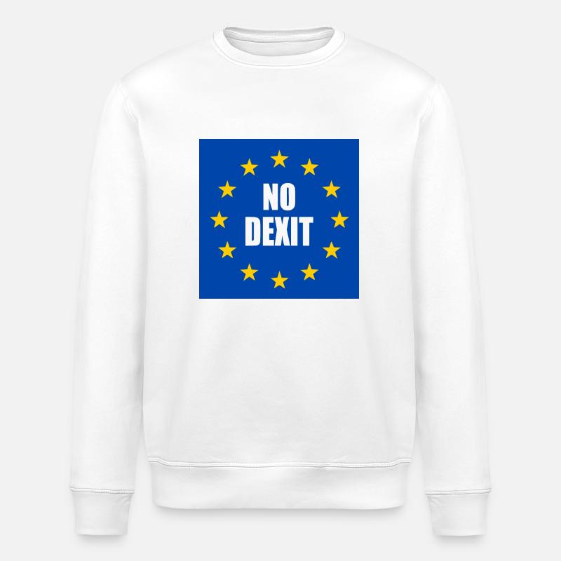 No dexit - Stanley/Stella Unisex Bio-Sweatshirt ROLLER - Weiß