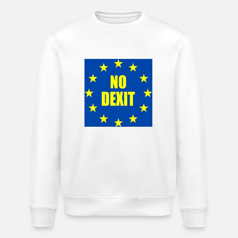 No dexit - Stanley/Stella Unisex Bio-Sweatshirt ROLLER - Weiß