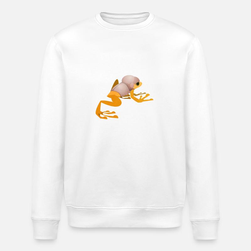 Turbo - Stanley/Stella ROLLER Unisex Organic Sweatshirt - white