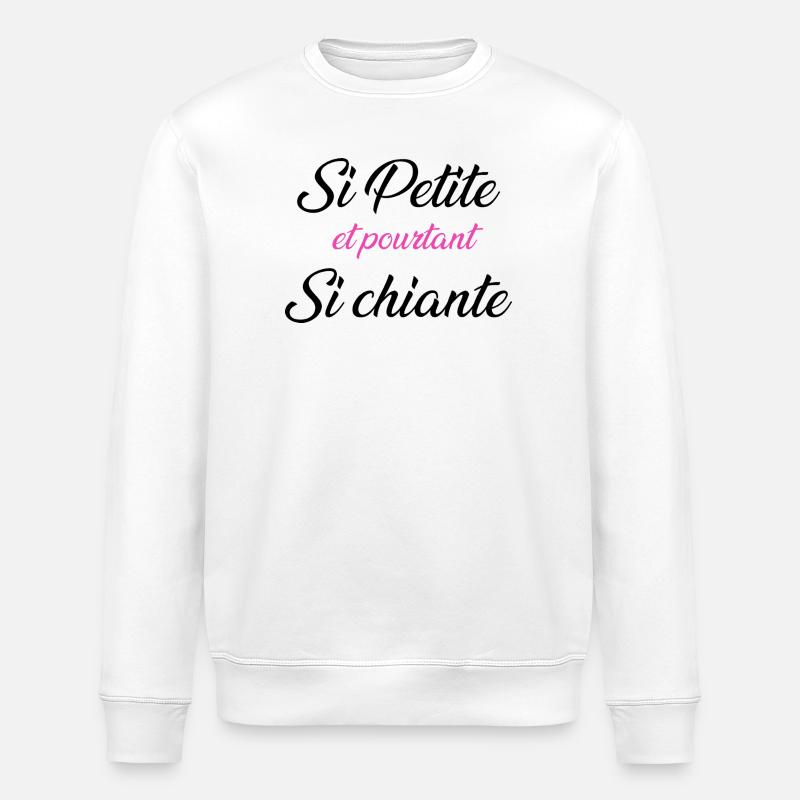 so klein und doch so langweilig - Stanley/Stella Unisex Bio-Sweatshirt ROLLER - Weiß
