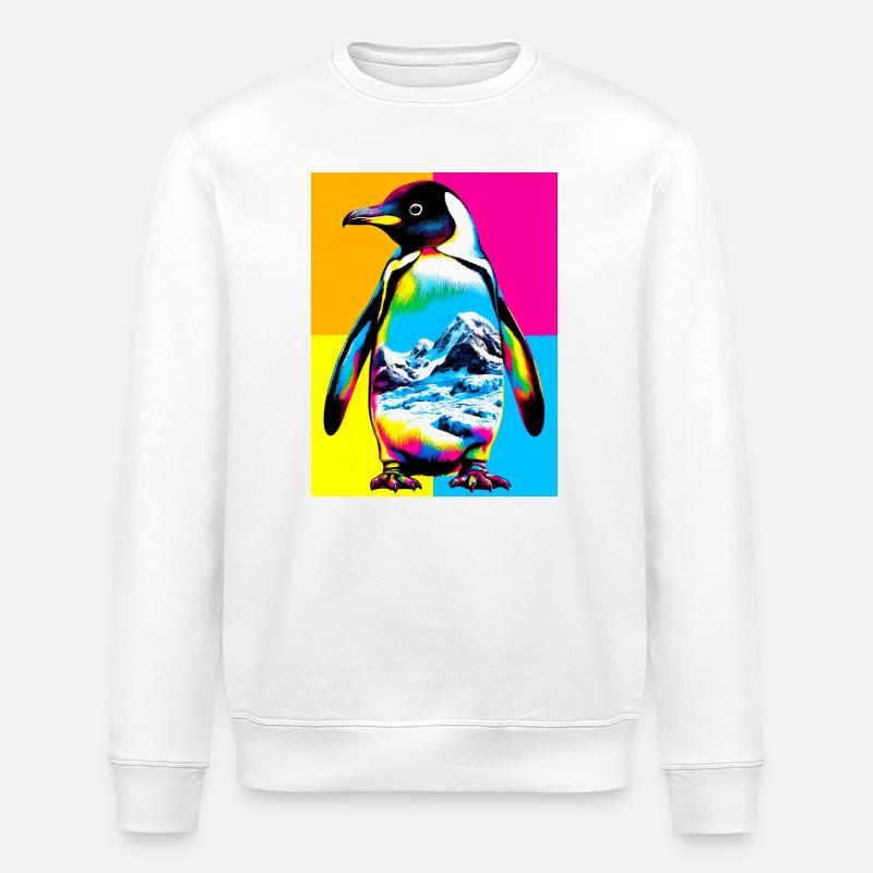 pingouin - Sweat bio ROLLER Stanley/Stella Unisexe - blanc