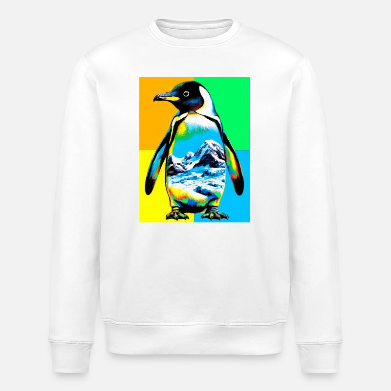 pingouin - Sweat bio ROLLER Stanley/Stella Unisexe - blanc