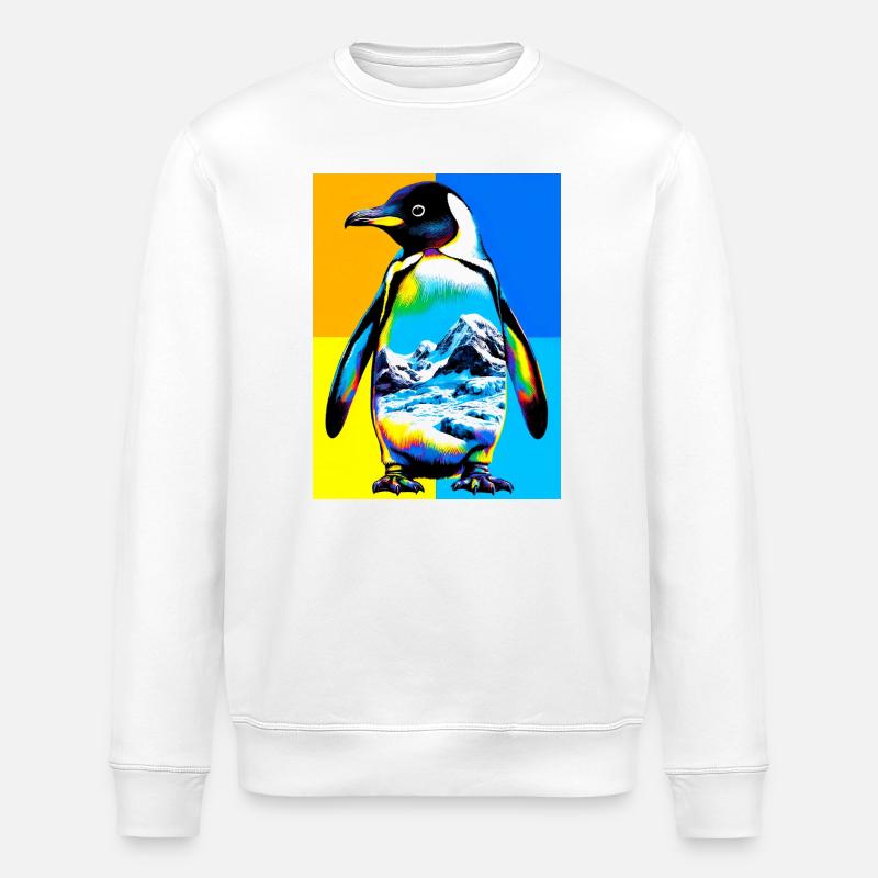 pingouin - Sweat bio ROLLER Stanley/Stella Unisexe - blanc