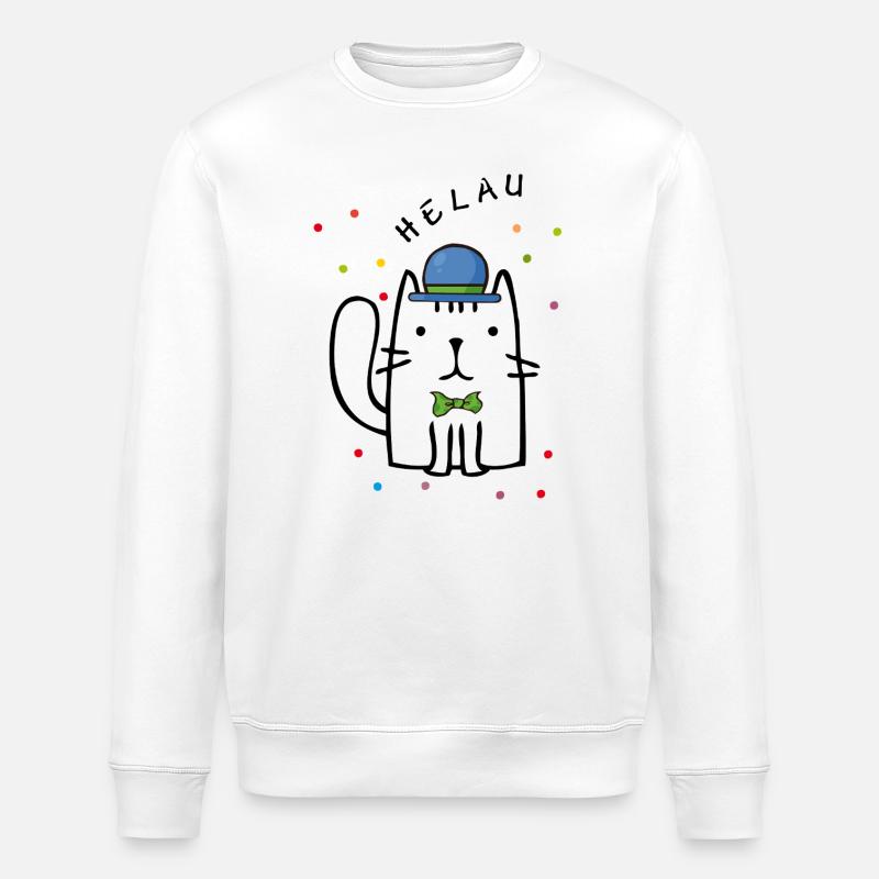 carnaval - Sweat bio ROLLER Stanley/Stella Unisexe - blanc