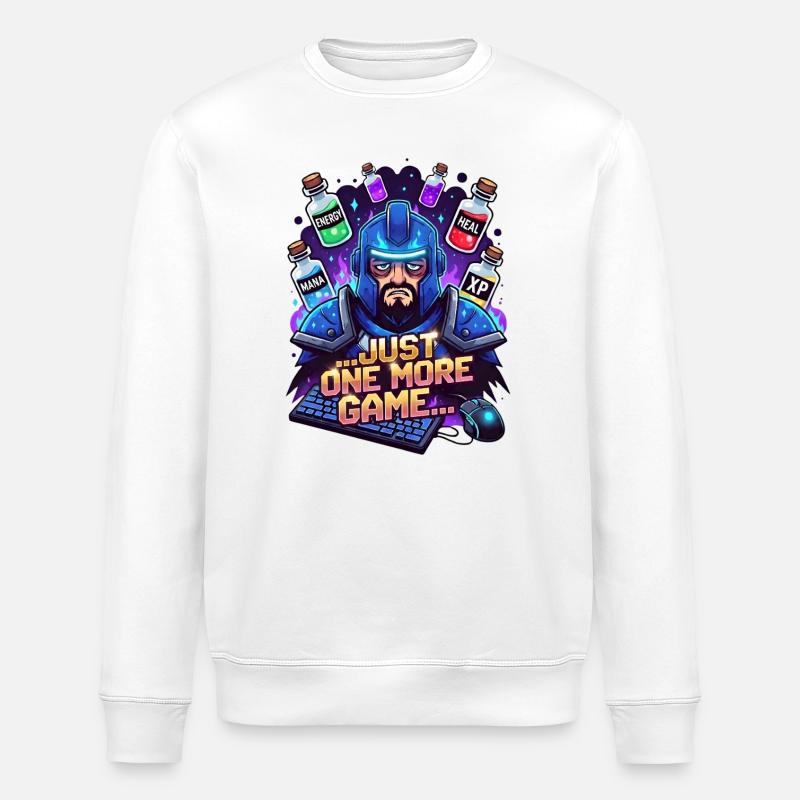 Encore un match - Sweat bio ROLLER Stanley/Stella Unisexe - blanc