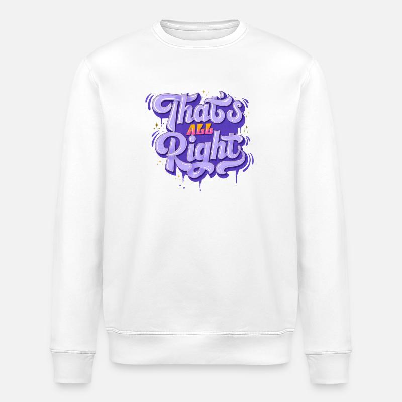 Tout va bien - Sweat bio ROLLER Stanley/Stella Unisexe - blanc