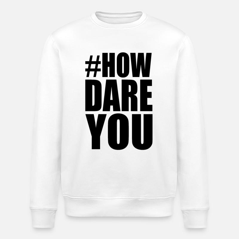 comment oses-tu - Sweat bio ROLLER Stanley/Stella Unisexe - blanc