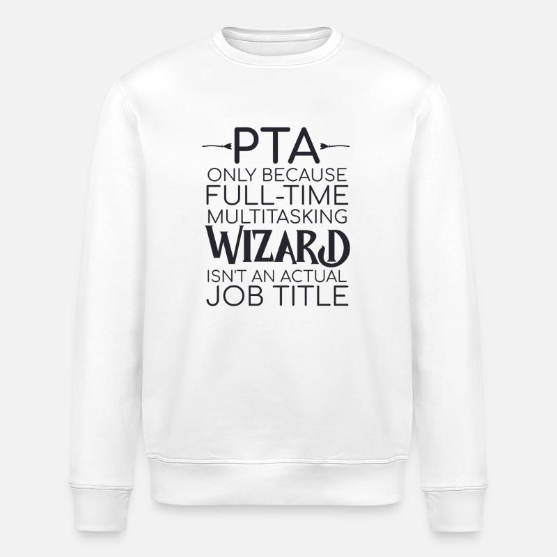 PTA Wizard Pharmacy - Stanley/Stella ROLLER Unisex Organic Sweatshirt - white