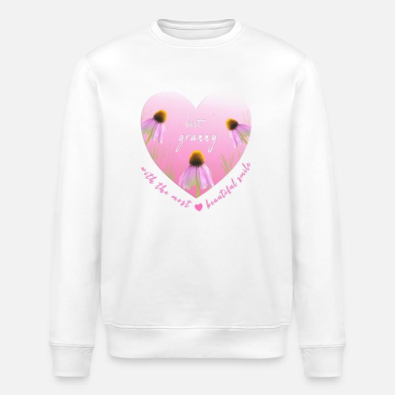 Meilleure Mamie - Sweat bio ROLLER Stanley/Stella Unisexe - blanc