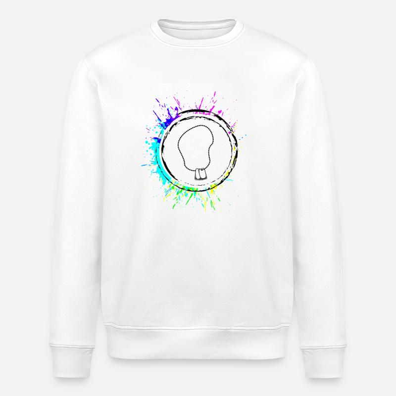Abzeichen Icon symbol - Stanley/Stella Unisex Bio-Sweatshirt ROLLER - Weiß