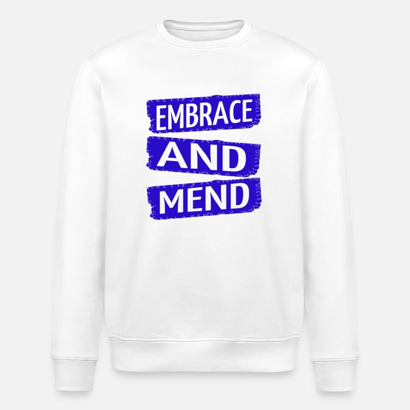 Recevoir de l’aide Idée présente - Sweat bio ROLLER Stanley/Stella Unisexe - blanc