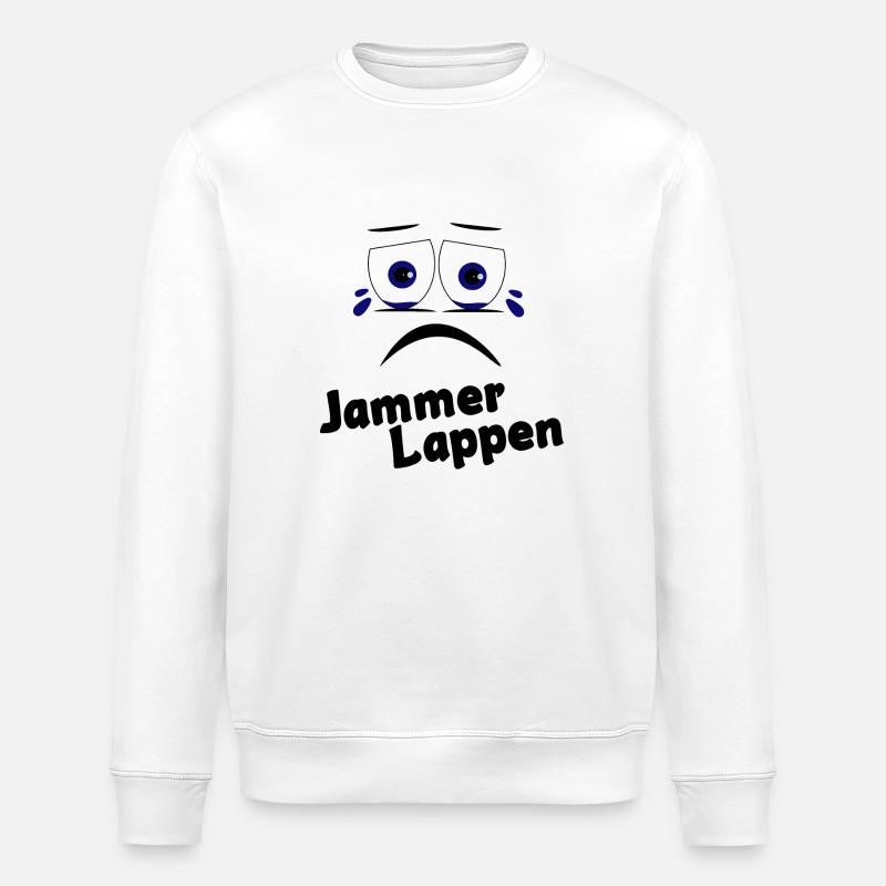 Jammer Rag - Stanley/Stella ROLLER Unisex Organic Sweatshirt - white