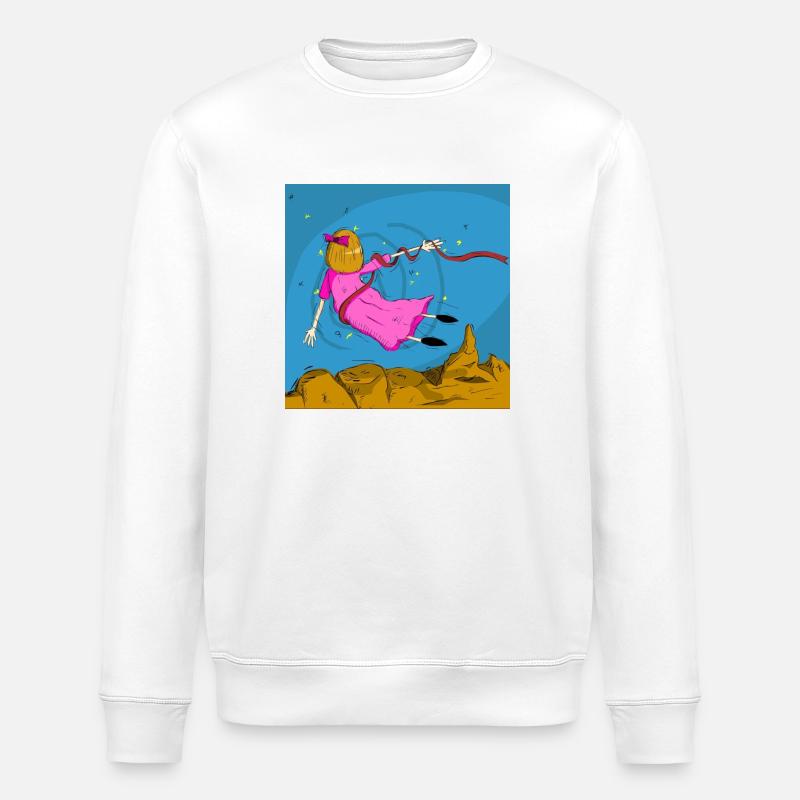 Dream - Stanley/Stella ROLLER Unisex Organic Sweatshirt - white