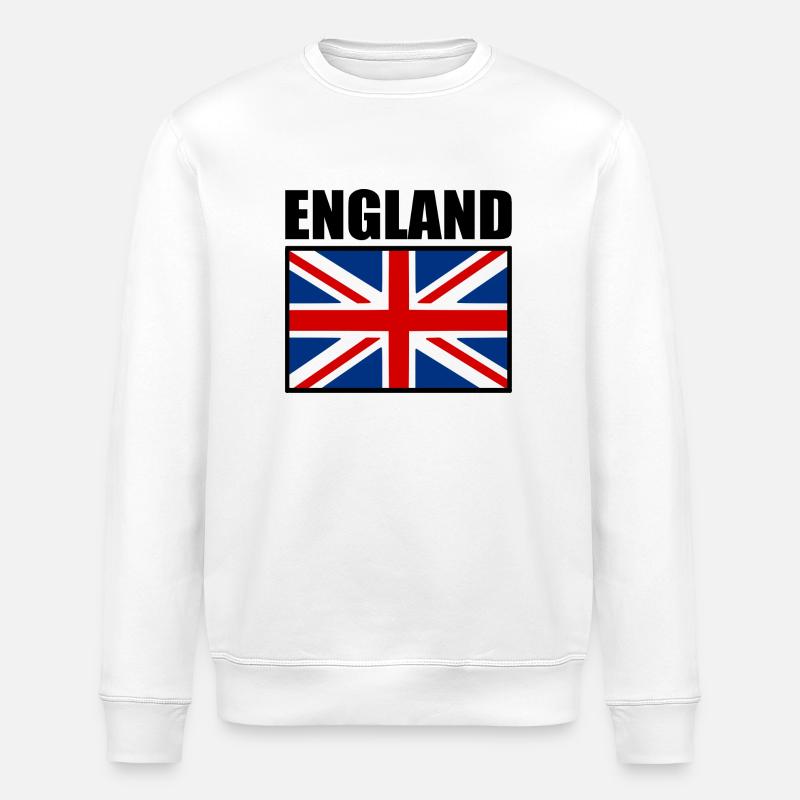 England - Stanley/Stella Unisex Bio-Sweatshirt ROLLER - Weiß