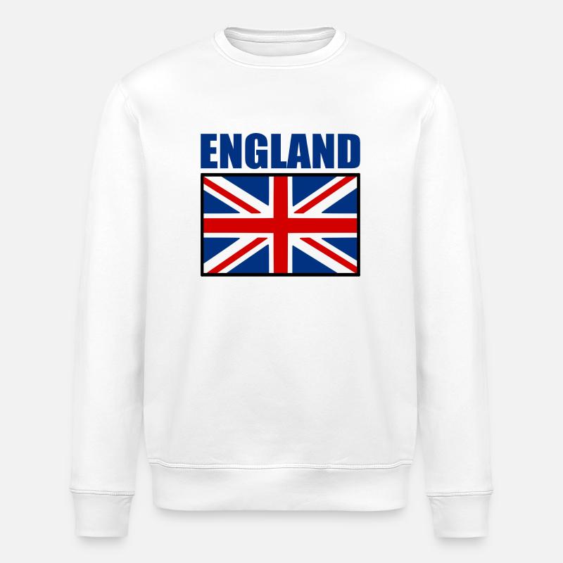 angleterre - Sweat bio ROLLER Stanley/Stella Unisexe - blanc
