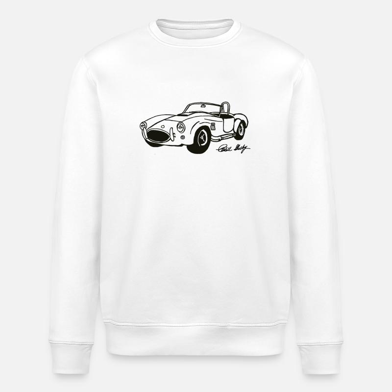 Cobra - ultimate Sportscar - Sweat bio ROLLER Stanley/Stella Unisexe - blanc