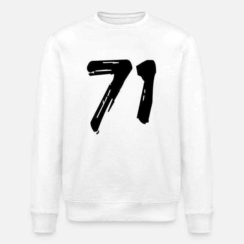 Brushed 71 - Stanley/Stella Unisex Bio-Sweatshirt ROLLER - Weiß