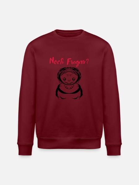 Noch Fragen? - Stanley/Stella Unisex Bio-Sweatshirt ROLLER - Weiß