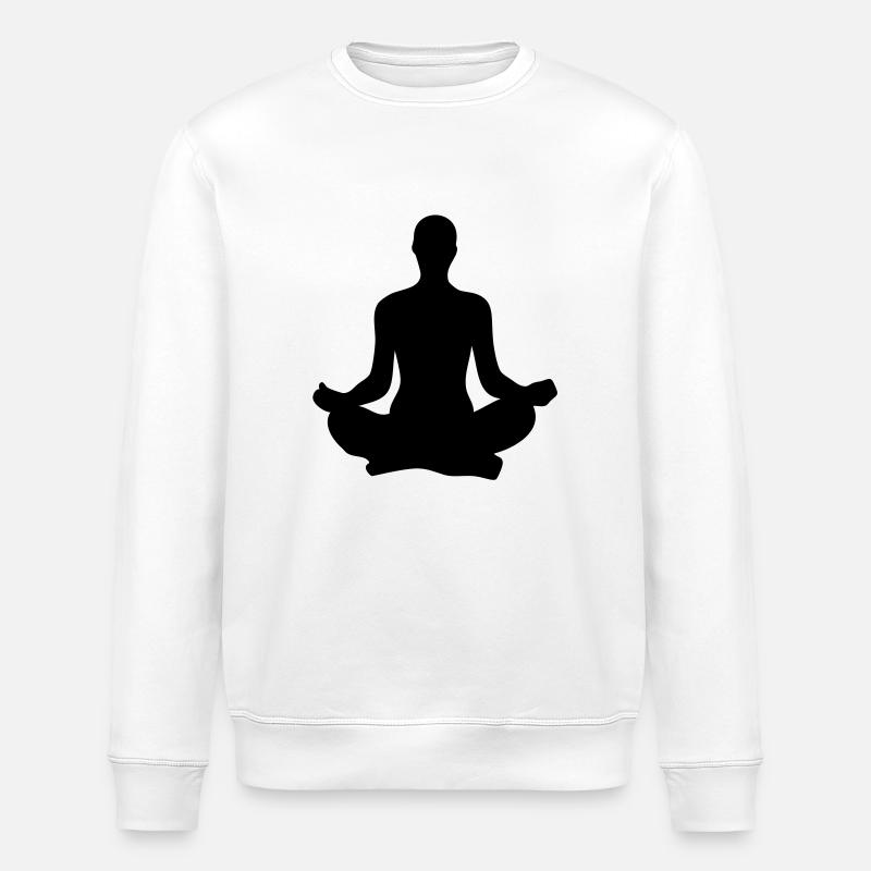 yoga - Sweat bio ROLLER Stanley/Stella Unisexe - blanc